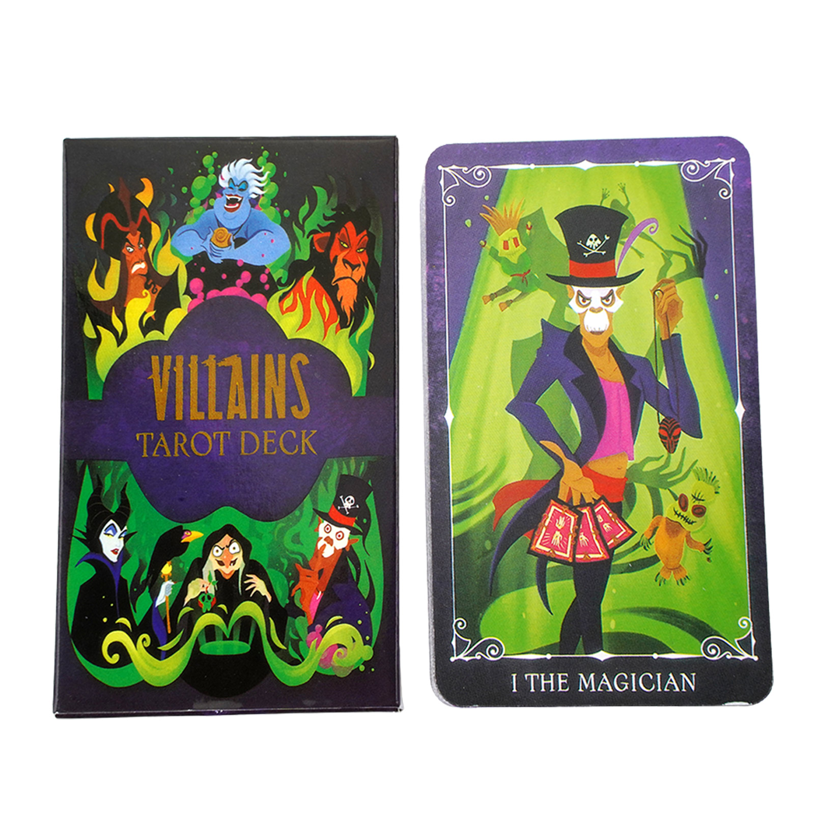 Board Game Villainous - Tarot Oracle kart gizemli Divination çizgi