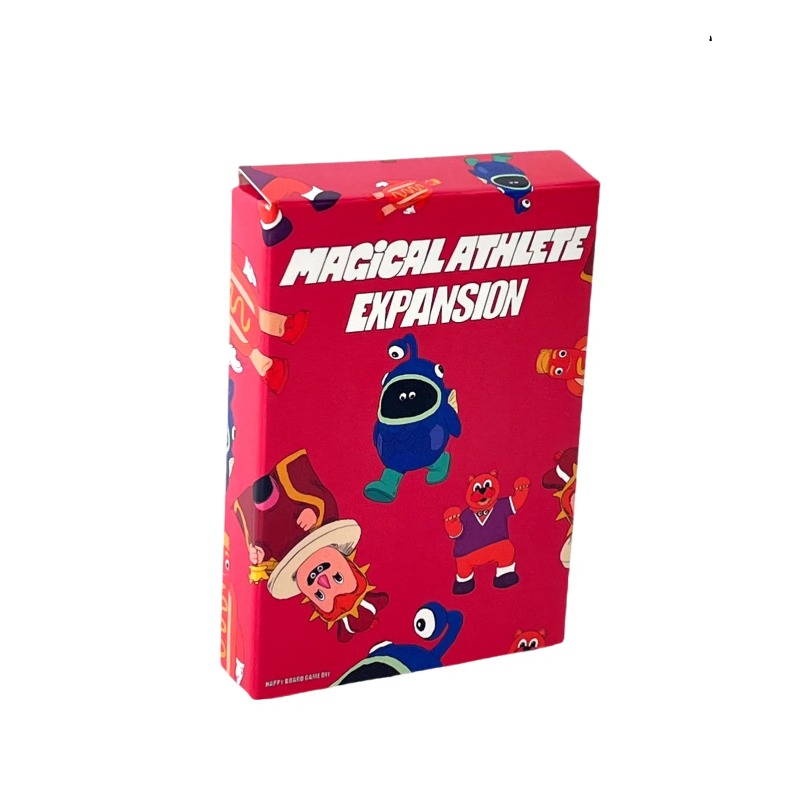 Board Game Illustration - Sihirli Sporcu Masa Oyunu DIY Genişletme