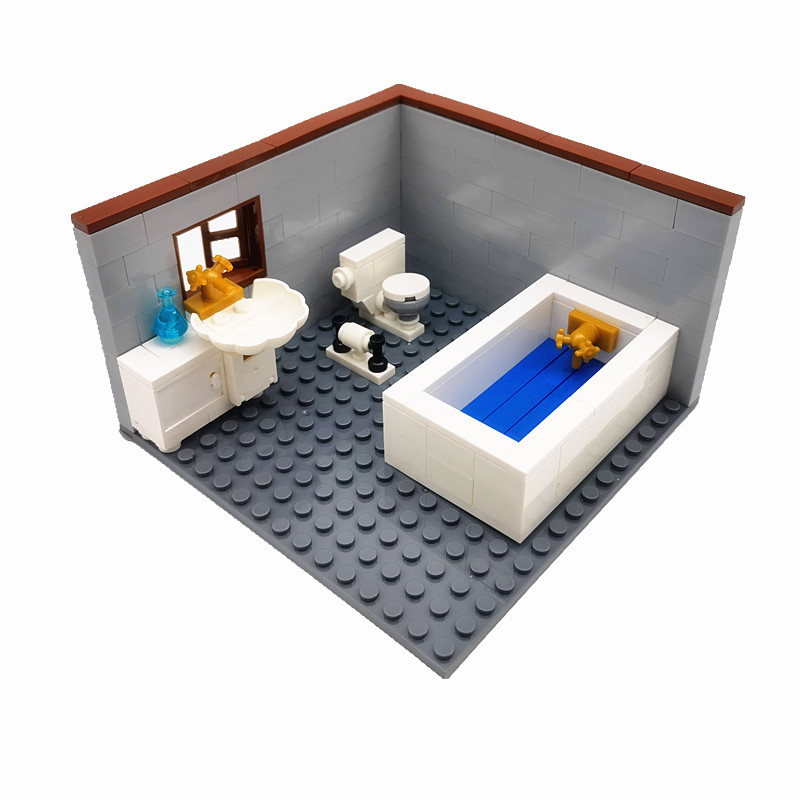 Lego Set Creator - Uyumlu Klasik Şehir Blokları Ev Mobilyaları