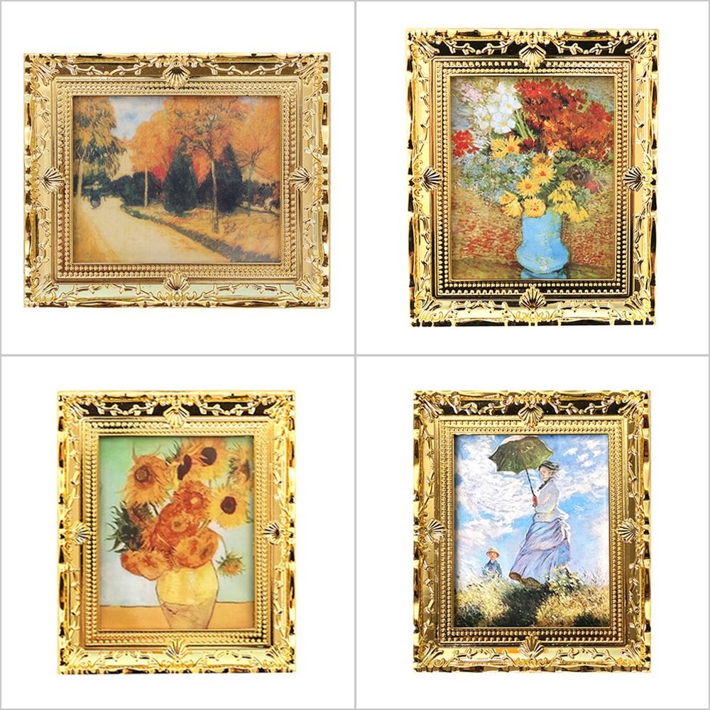 1/12 Dollhouse minyatür yağlıb - Miniature Painting Set incelemesi ve fiyatı