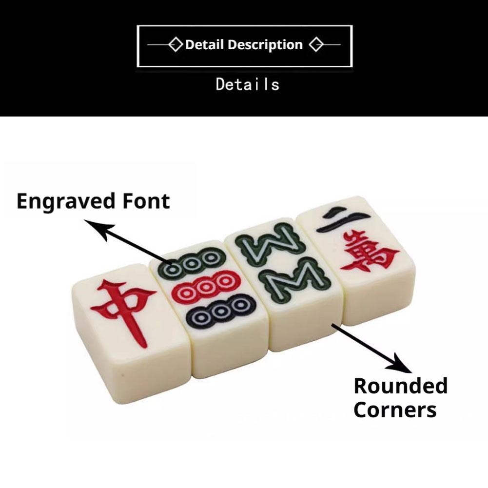 Mini Mahjong Fayansları Çin Ma - Board Game Mahjong incelemesi ve fiyatı