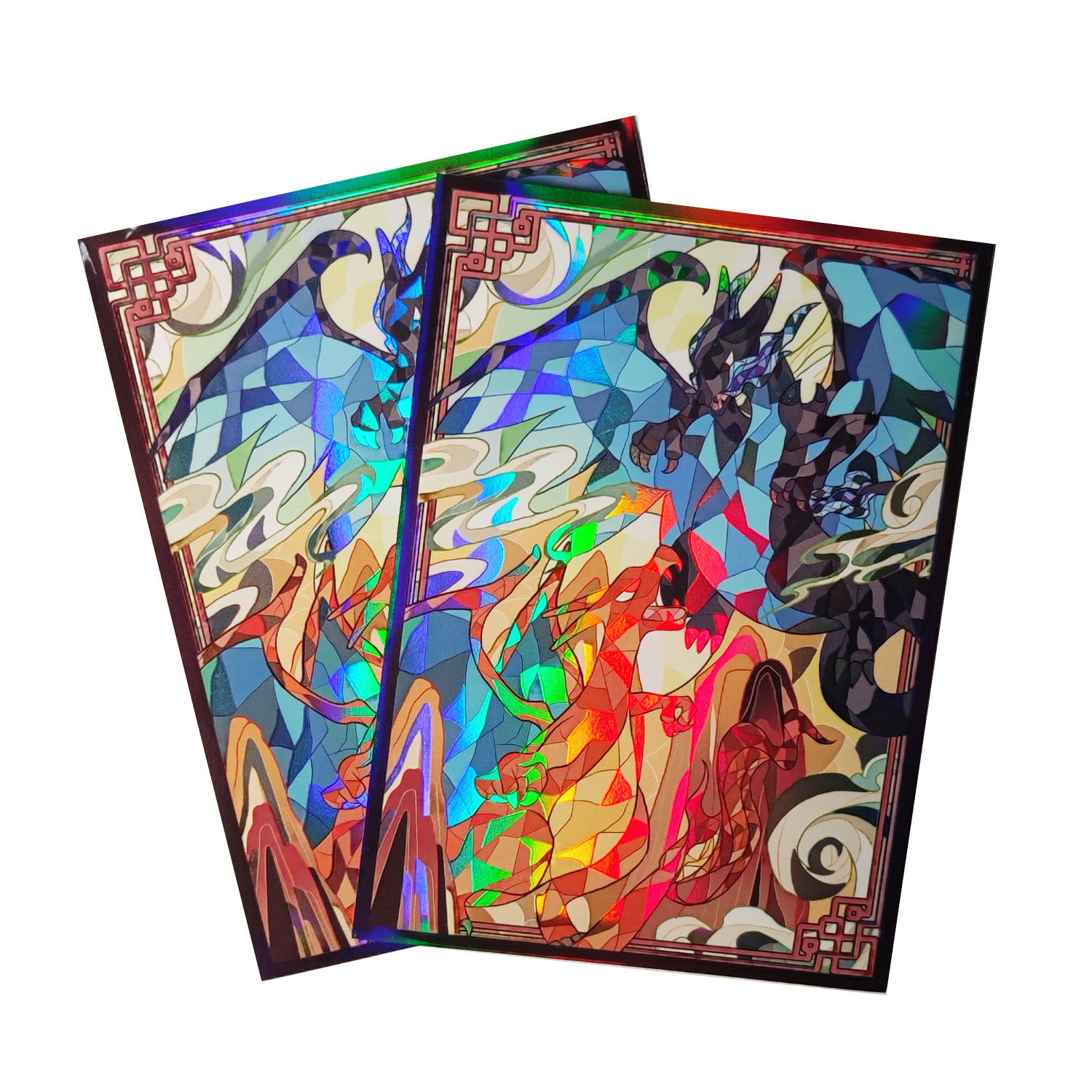 60ct Holo Kart Kollu 66x91mm A - Board Game Illustration incelemesi ve fiyatı