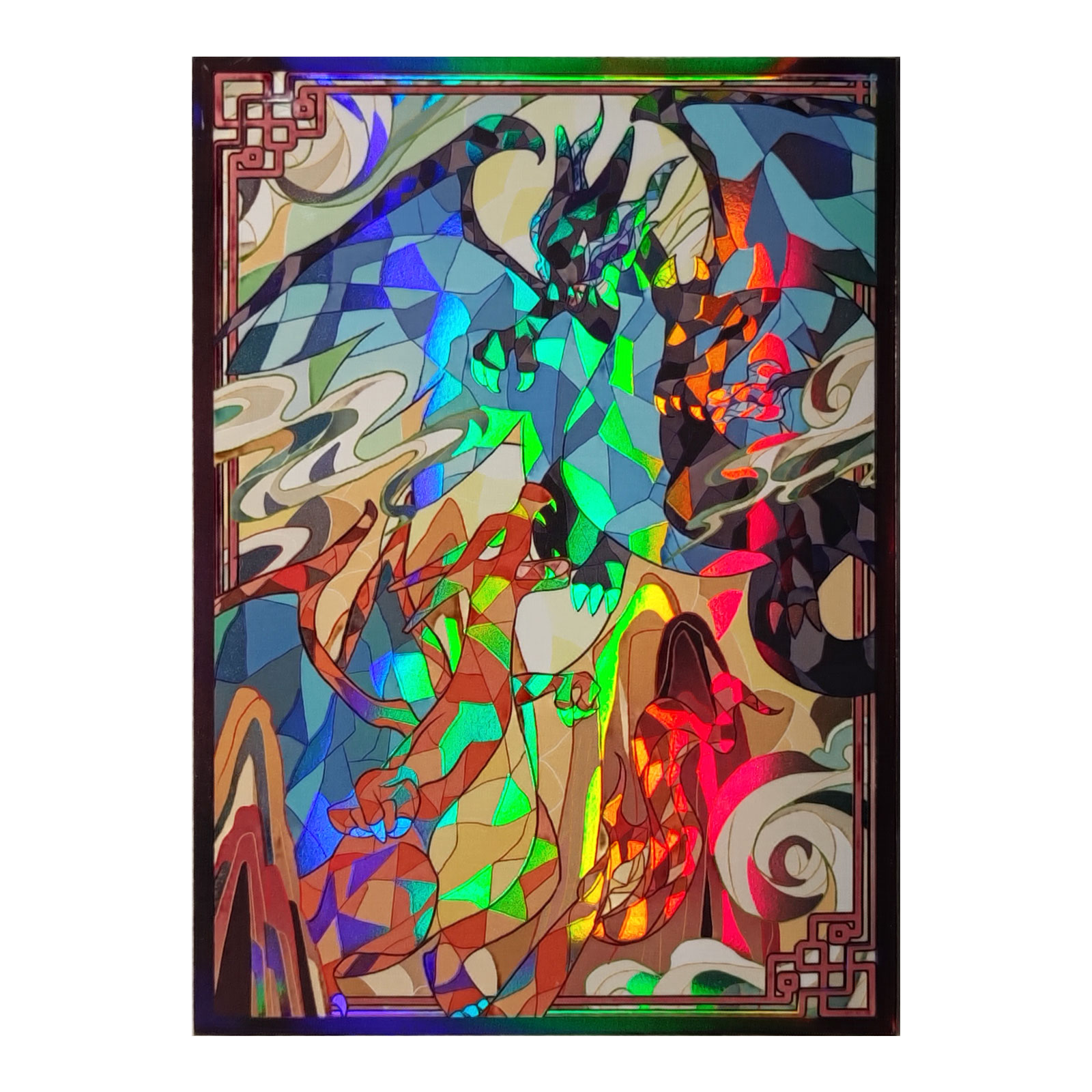 60ct Holo Kart Kollu 66x91mm A - Board Game Illustration incelemesi ve fiyatı