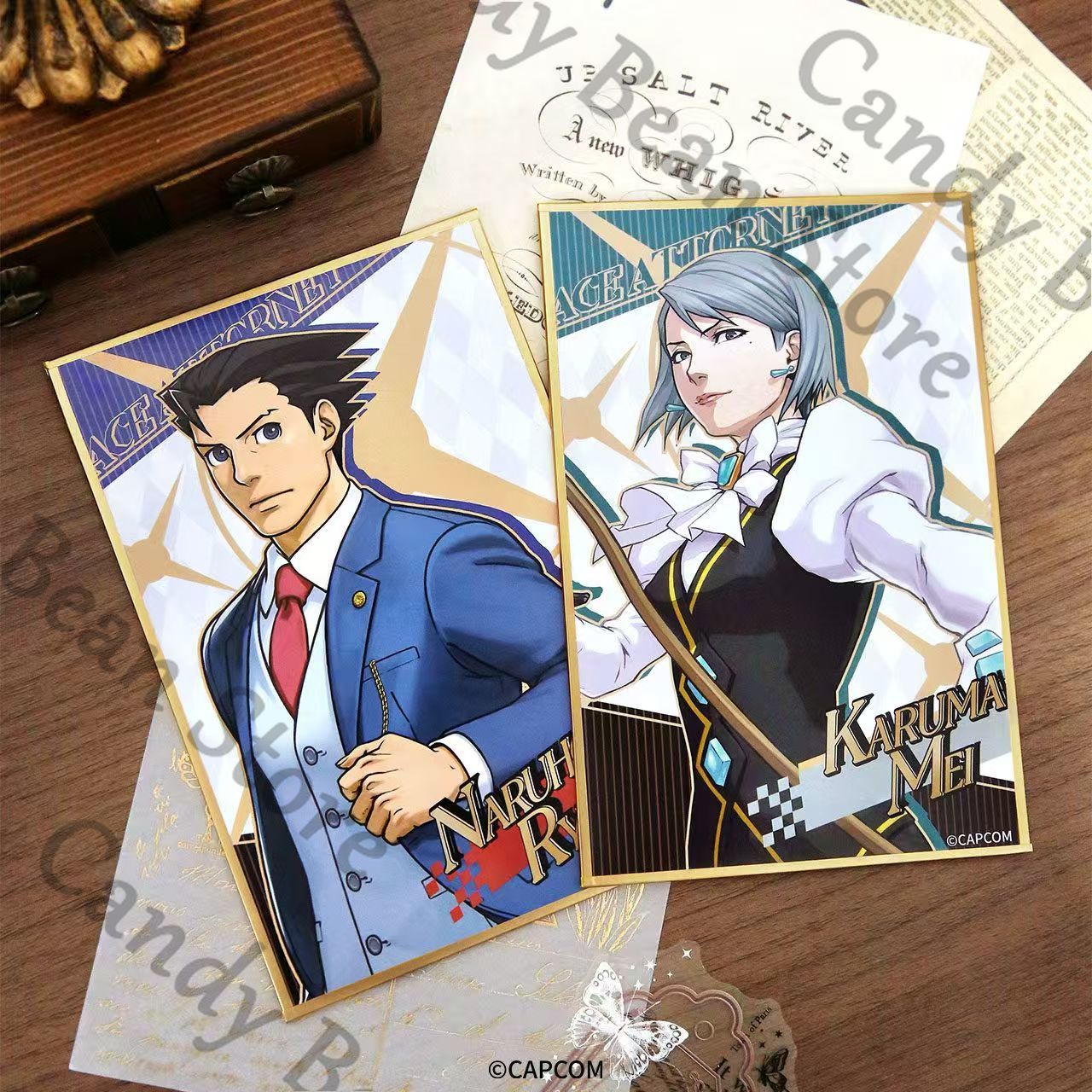Orijinal Anime Ace Avukat Mile - Board Game Illustration incelemesi ve fiyatı
