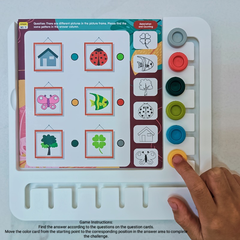 Çocuklar için Mantık Düşünme O - Board Game Question incelemesi ve fiyatı