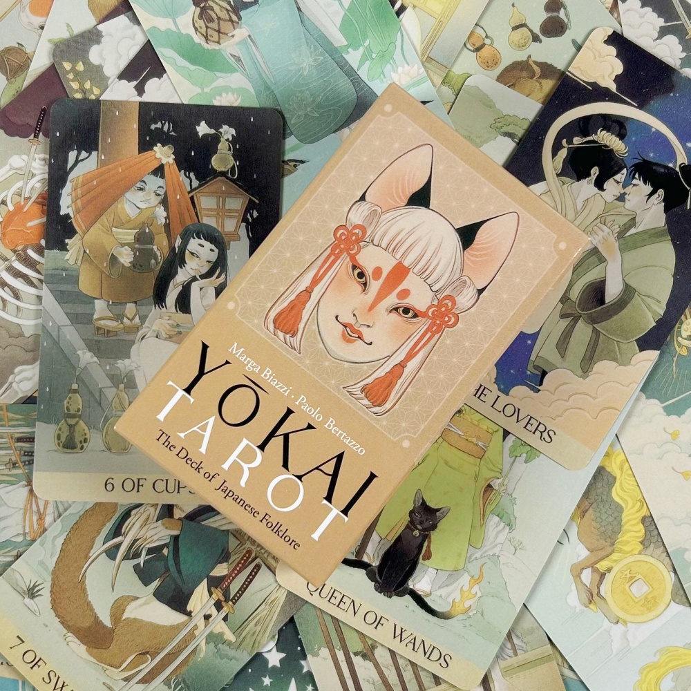Yokai Tarot Destesi 78 Adet Ka - Board Game Illustration incelemesi ve fiyatı