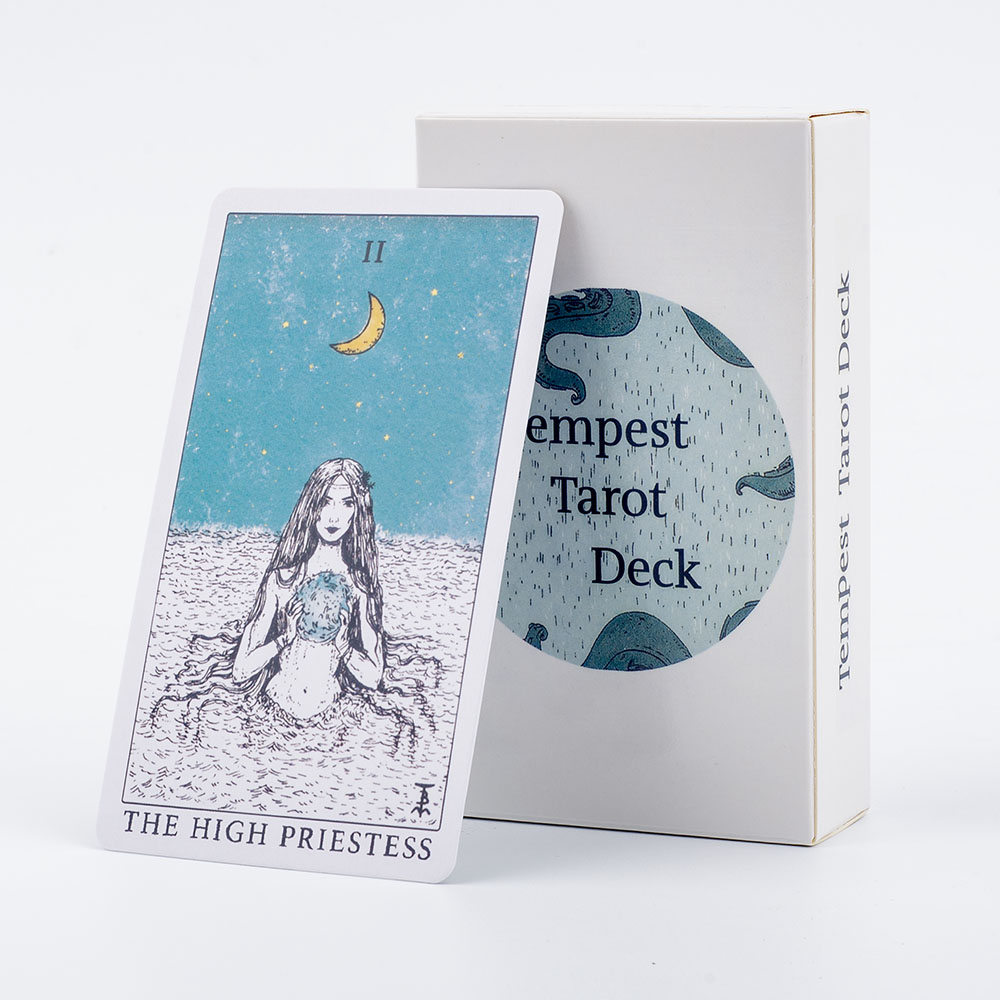 Okyanus temalı Tempest Tarot g - Board Game Illustration incelemesi ve fiyatı