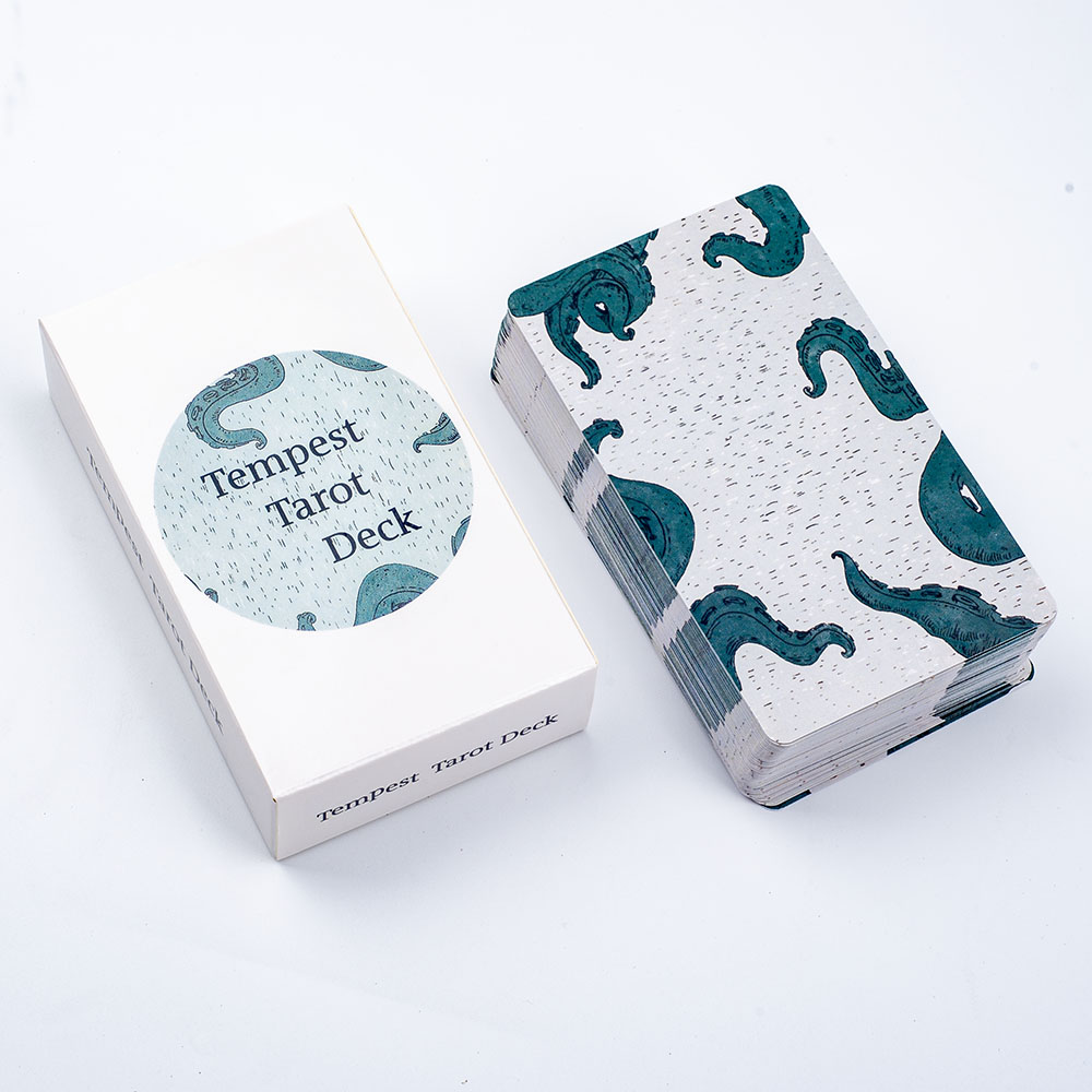 Okyanus temalı Tempest Tarot g - Board Game Illustration incelemesi ve fiyatı