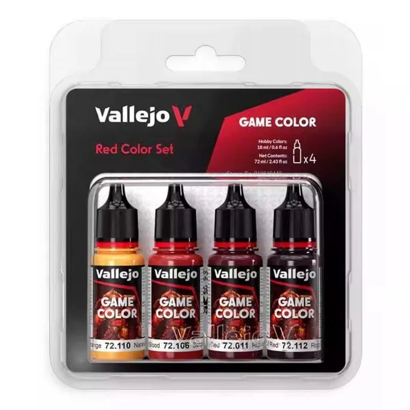 18 m/Şişe 4 renkli/set Çevre K - Miniature Painting Set incelemesi ve fiyatı